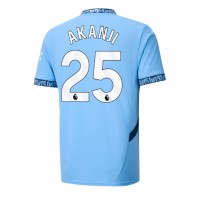 Maglie da calcio Manchester City Manuel Akanji #25 Prima Maglia 2024-25 Manica Corta